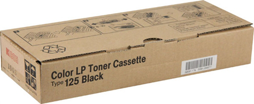 Ricoh Toner Type 125 (Black) - Click Image to Close