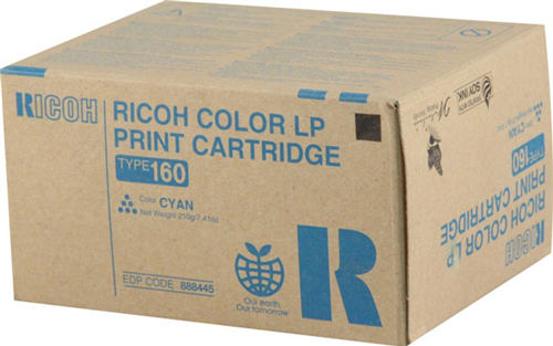 Ricoh Toner Type 160 (Cyan) - Click Image to Close