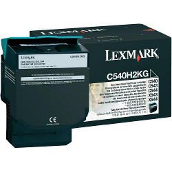 Lexmark C540H2k Black High Yield Toner