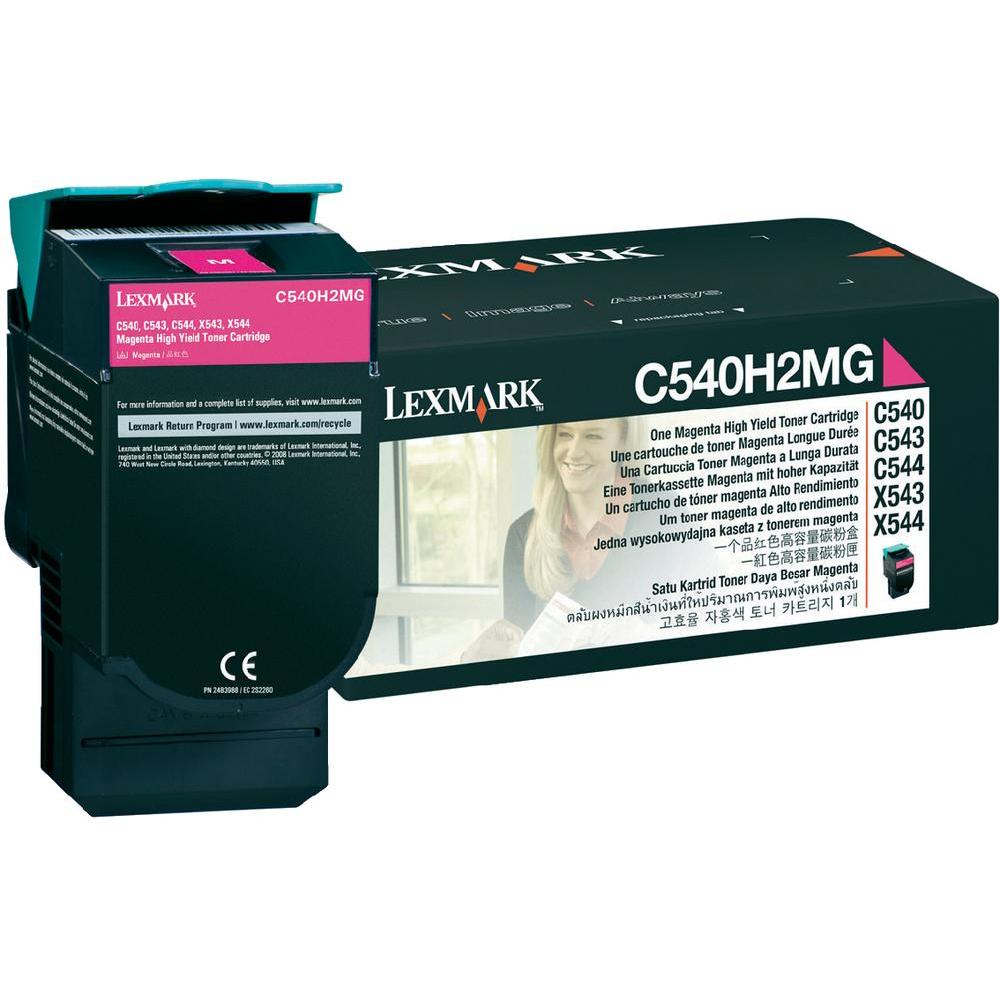 Lexmark C540H2 Magenta High Yield Toner